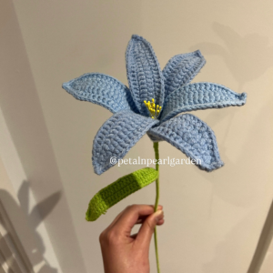 Large blue lily